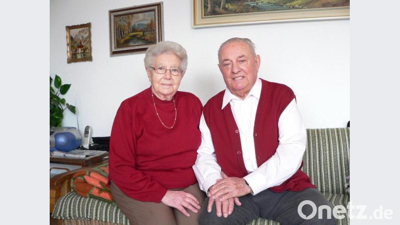 Über Jahrzehnte war Fritz Thurn (im Bild mit Ehefrau Maria) ein engagierter und verdienter Mitarbeiter in örtlichen Vereinen. Bild: rn