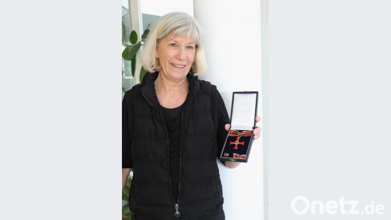 Für ihr jahrelanges ehrenamtliches Engagement hat Maria Dotzler 2019 das Bundesverdienstkreuz erhalten. Bild: Evi Wagner
