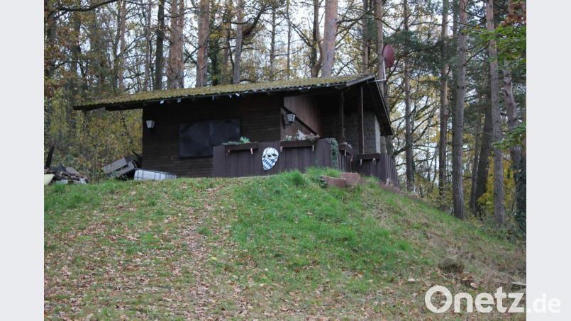 Der Treff der Rechtsradikalen im Wald bei Cham Bild: Matthias Lommer