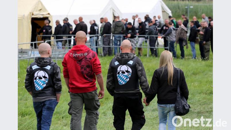 Mitglieder der &quot;Bayerische Garde&quot; bei einem Konzert Bild: Jan Nowak
