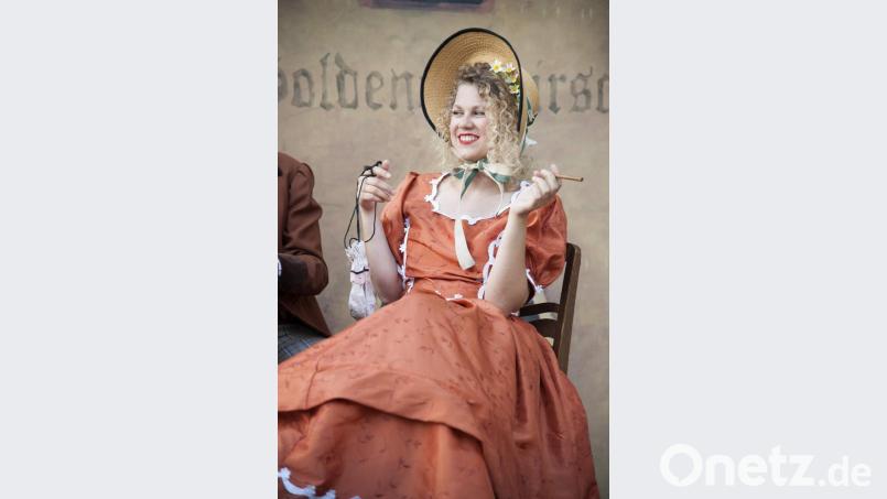 Im Volksstück „Der Heldenstammtisch“ spielte Meike Birner 2017 die charmante Julie. Heuer schlüpft sie im Juni bei „In 80 Tagen um die Welt“ in die Rolle der bildhübschen indischen Prinzessin Aouta. Bild: u