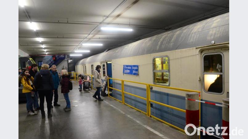 Auch das Weidener Eisenbahnmuseum war vor Ort. Bild: Kunz