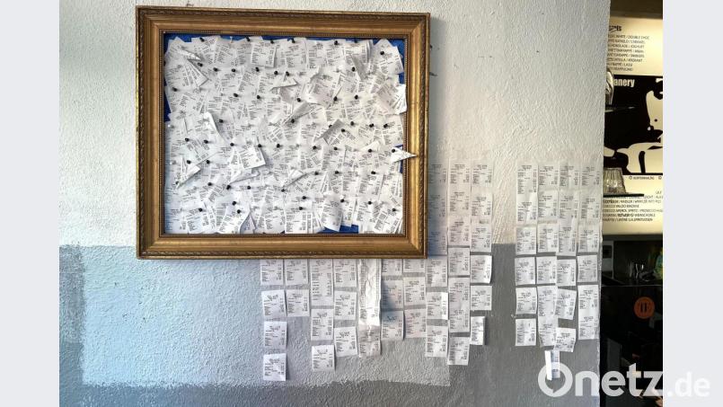 Kassenbons die keiner haben will, finden hier einen passenden Rahmen. Bild: Raß, Magdalena
