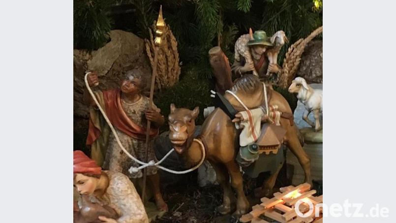 Kamel und Treiber hat der Dieb mitgenommen. Bild: exb/Polizei