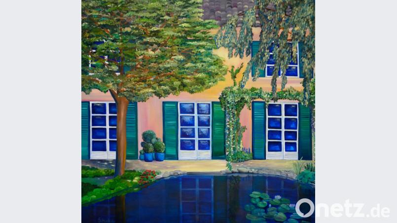 Haus und Garten des Malers Claude Monet in Giverny im Département Eure. Bild: tr