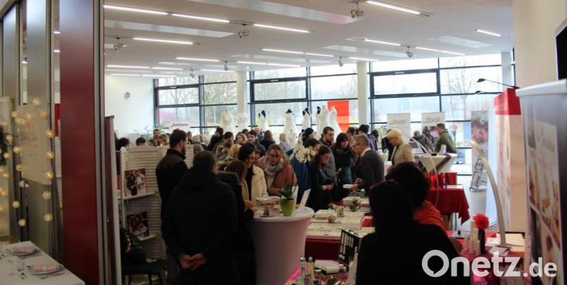 Gut besucht war am Sonntag die Kemnather Hochzeitsmesse Bild: stg