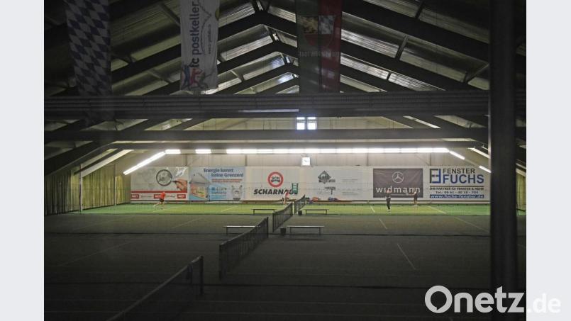 Sie genießt einen herausragenden Ruf. Doch die Tennishalle des TC Postkeller &quot;kommt ins Alter&quot;. Investitionen sind absehbar. Zunächst muss der Traditionsverein aber sein Vorstandsproblem lösen. Bild: Gabi Schönberger