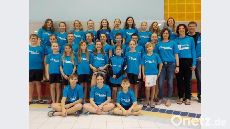 Die Auerbacher markierten vor eigenem Publikum viele neue Bestzeiten. Bild: exb