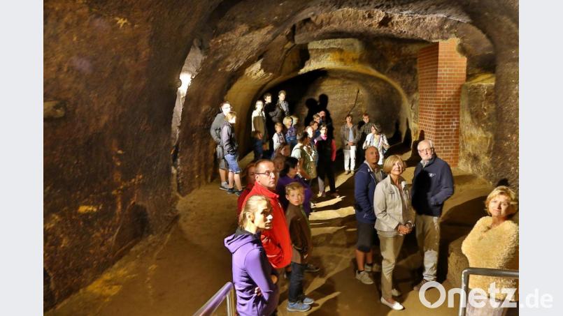 Führungen im Schwandorfer Felsenkeller erfreuen sich ungebrochener Beliebtheit. Rund 16 000 Menschen lassen sich Jahr für Jahr dadurch faszinieren. Bild: Götz