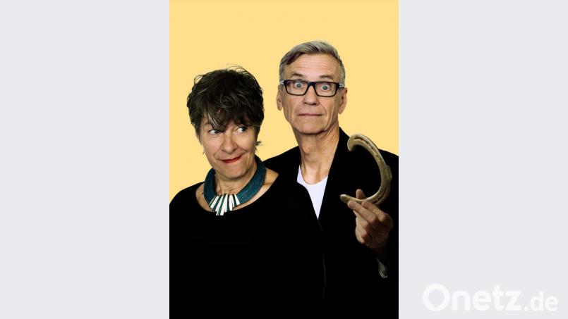 Silvana und Thomas Prosperi, &quot;keine misanthropischen Satiriker, sondern freundliche Zeitgenossen mit festem ironischen Biss.&quot; Bild: P. Edelmann