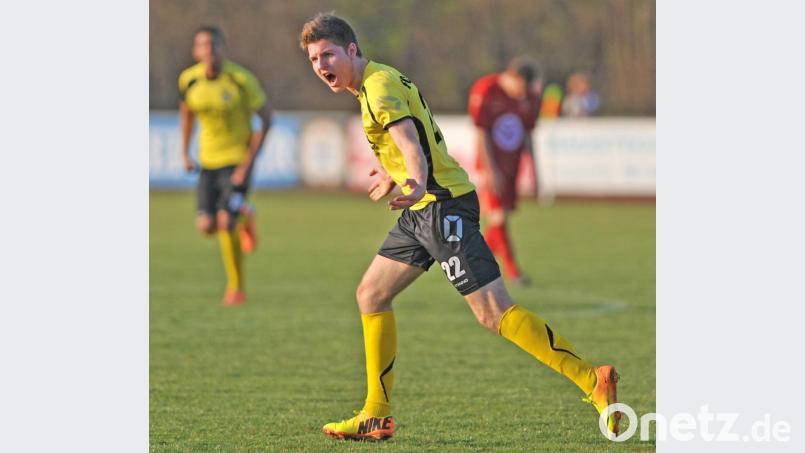 Lukas Dotzler überzeugte damals im Trikot des FC Amberg und avancierte in der vergangenen Saison zum Top-Torjäger der Bayernliga Süd. Bild: ref