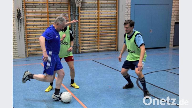 Der Rudi zieht ab, da gibts kein Halten im letzten Training vor dessen 80. Geburtstag. Bild: Picasa