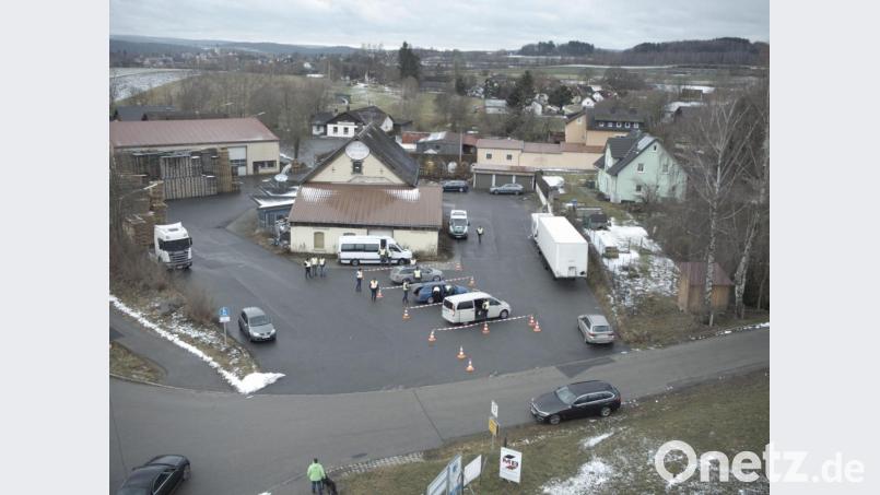Auch bei Frankenreuth (Kreis Neustadt/WN) wurde kontrolliert. Bild: Grenzpolizeiinspektion Waidhaus
