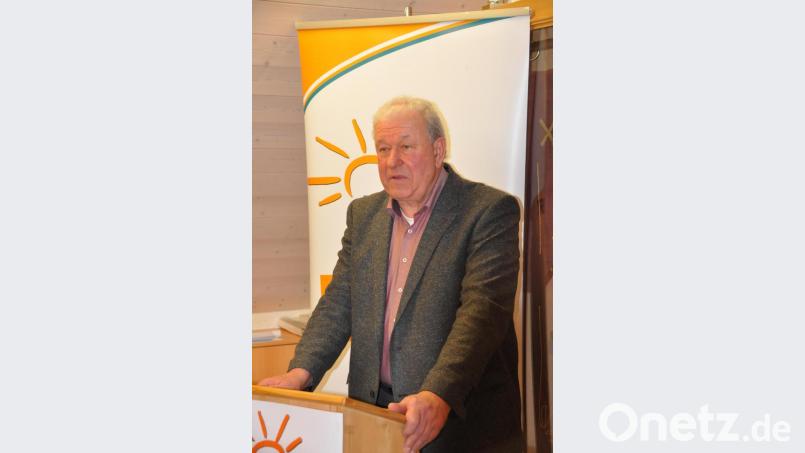 FW-Vorsitzender Eberhard Besold. Bild: ak