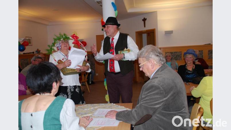 Eine Goldene Hochzeit stand im Mittelpunkt einer Vorführung. Bild: enz