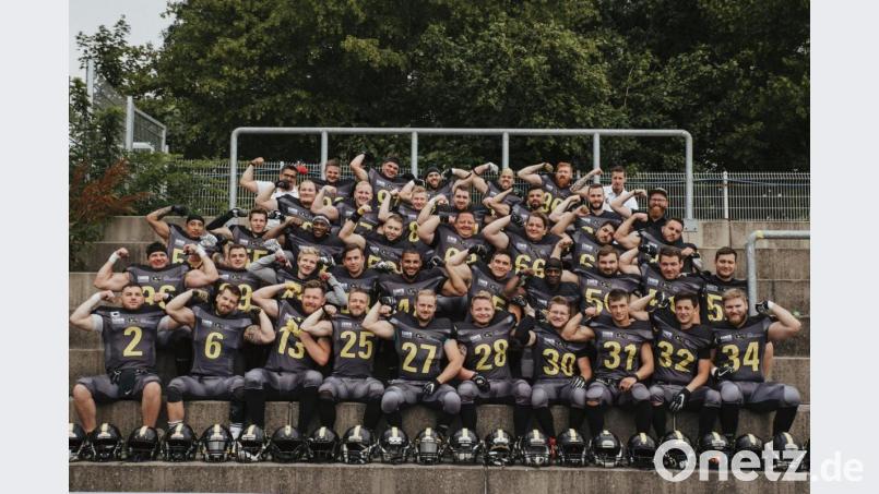 Die Truppe der Amberg Mad Bulldogs. Bild: Julie Harrer
