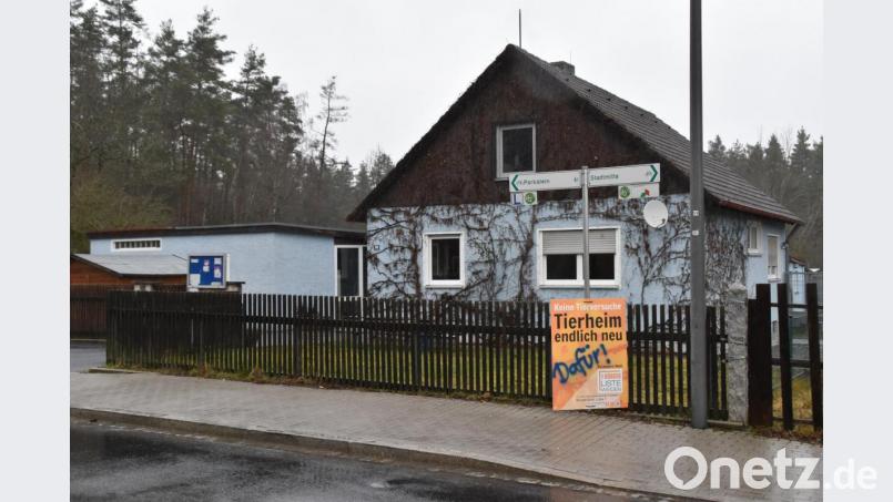 Im Jahr 2021, am Ende der Neubau-Phase, wird das bisherige Hauptgebäude des Tierheims verschwinden. Park- und Stellplätze werden dann dort geschaffen. Bild: hcz