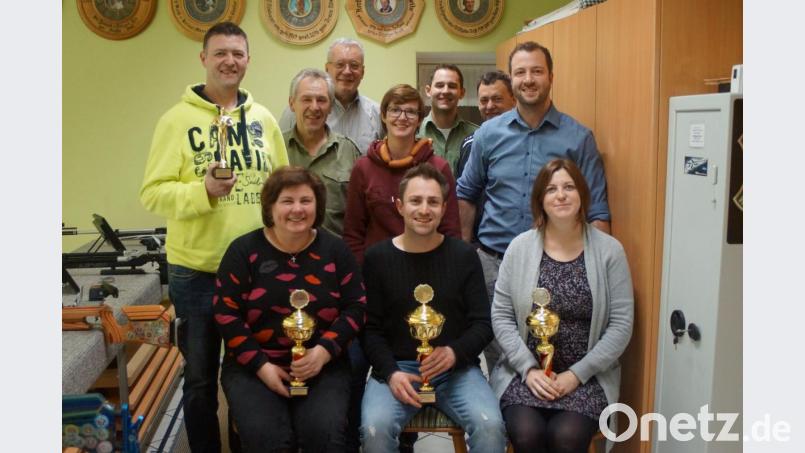 Die Gewinner des Königs- und Pokalschießens der Stadtkapelle. Bild: slh