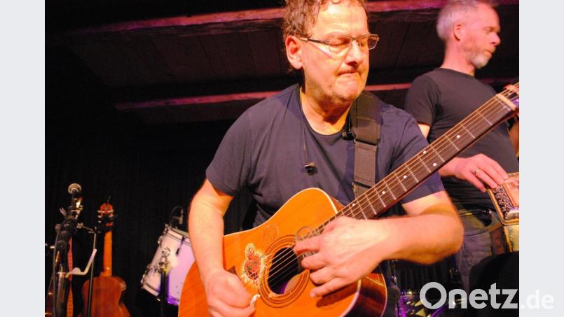 Peter Horn - der Gitarrenperfektionist. Bild: gge