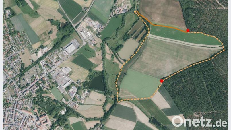 Der Weg zu den beiden möglichen Erlebnisinseln würde auf einem Teilstück der Via Porta-Strecke verlaufen. Bild: exb