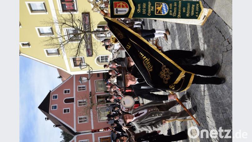 Der große Festtag des Zunftvereins der Maurer und Zimmerer in Schmidmühlen ist der Josefitag und die damit verbundene Josefifeier zusammen mit den Brudervereinen. Heuer übrigens zum 114. Mal Bild: bö