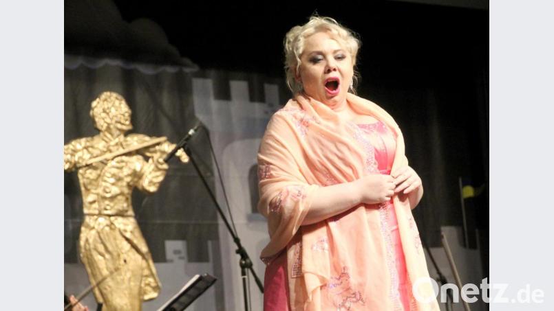 Eine voluminöse Stimme: die Sopranistin Leanan de Montiel. Bild: Schönberger, Ferdinand [fsb]