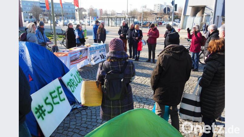 Aktionstag "Wir haben Platz" für die Flüchtlingskinder auf den griechischen Inseln Bild: Bühner