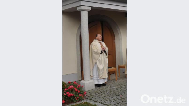 Studiendirektor Georg Gollwitzer kehrte gerne in seinen Heimatort Obertresenfeld zurück und feierte die Patrozinien der Marienkapelle mit, wann immer es ihm möglich war. Jetzt ist er mit fast 95 Jahren verstorben. Bild: dob