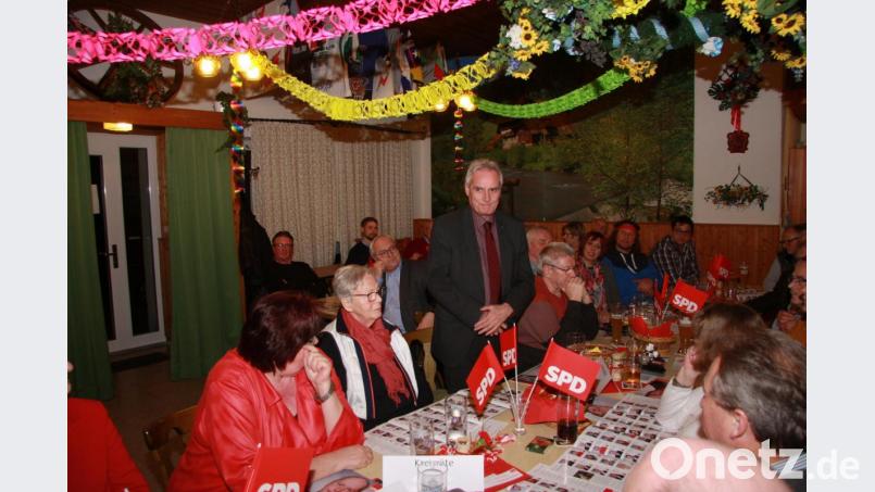 Zu Wort kam auch Ebnaths Bürgermeister Manfred Kratzer. Bild: wro