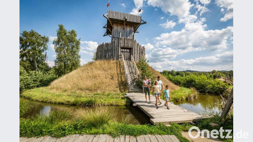Mittelalter live lockt viele Touristen in den Geschichtspark Bärnau-Tachov. Bild: Thomas Kujat, Tourismuszentrum Oberpfälzer Wald/exb