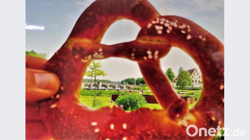 Der Fischhofpark ist auch durch die "Brezenbrille" gesehen, fotografiert von Robert Raith, ein lohnenswertes Fotomotiv. Bild: exb