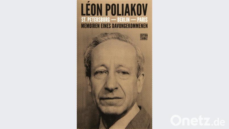 Buchcover &quot;Leon Poliakov&quot;. Bild: Edition Tiamat
