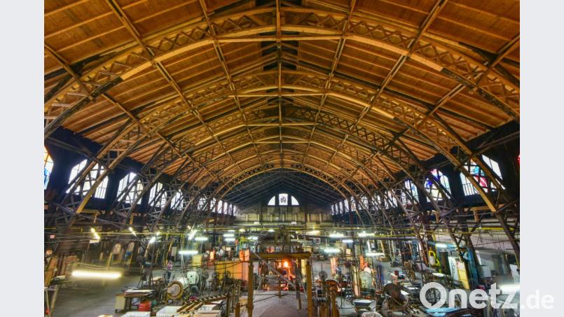 Siegfried Steinkohl belegte mit seinem Foto der Glashütte Lamberts in Waldsassen den ersten Platz. Bild: sds