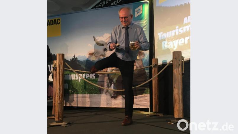 Geschick ist gefragt, bei Bürgermeister Harald Bemmerl Bild: ihl