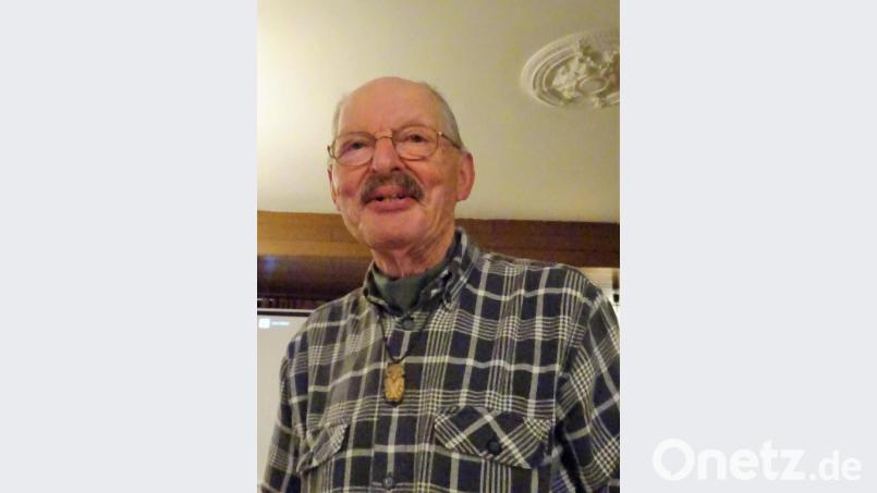 Wegewart Uwe Schimpf. Bild: hl