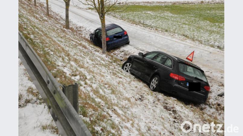 Glücklicherweise blieben beide Fahrer unverletzt nach der Rutschpartie. Bild: Joachim Gebhardt