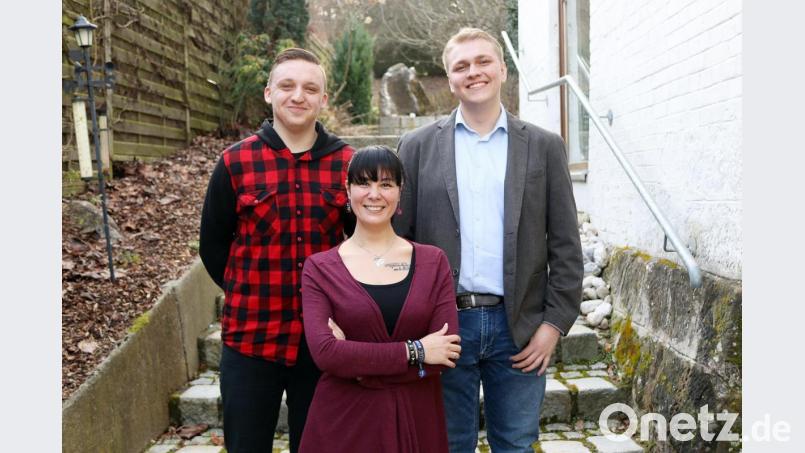 Die neue Führung der Jusos in Kirchenthumbach: Fabian Kürzinger, Daniela Kausler und Oliver Löckler (von links). Bild: jma