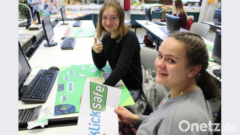 Am &quot;Safer Internet Day&quot; lernen die &quot;Sophies&quot; mehr über Sicherheit im Netz. Bild: exb