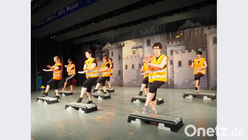 Stepgymnastik. Bild: knu