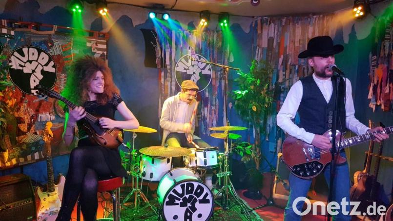 Durften erst nach drei Zugaben wieder von der Bühne: "Muddy What?". Bild: Kunz