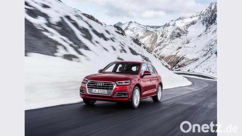Auf dem Werbefoto macht der Audi Q 5 auch in den Bergen eine sehr gute Figur. Doch ein Käufer aus dem Landkreis Neustadt/WN ist total unzufrieden mit einem Klackern beim Start und will dieses Auto nicht. Bild: Tobias Sagmeister/Audi AG/dpa