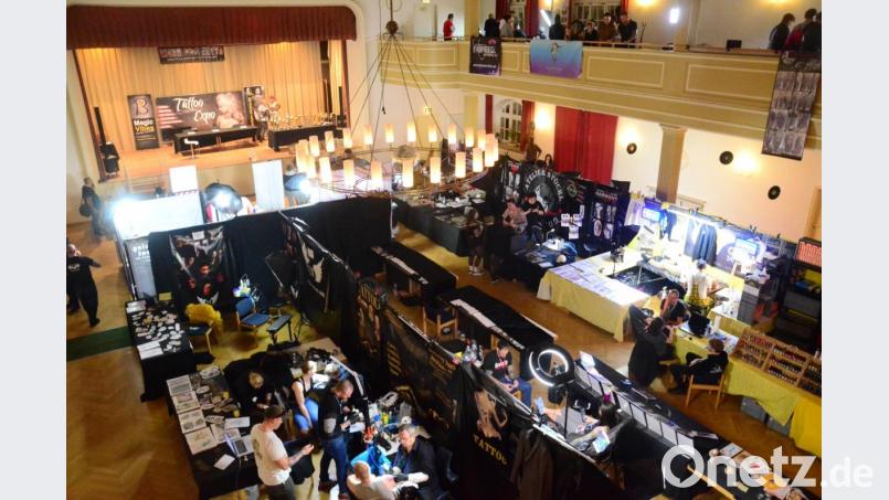 Tattoo-Messe in Evangelischen Vereinshaus. Bild: Kunz