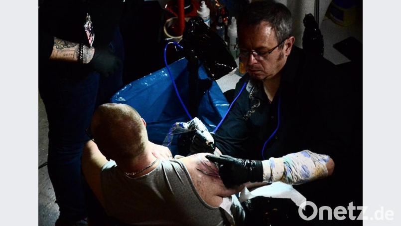 Der Oberarm wird am häufigsten tätowiert. Bild: Kunz