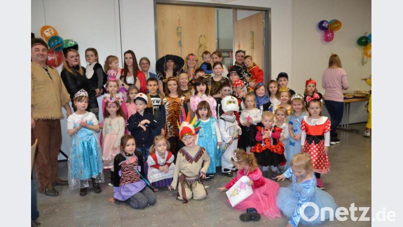 Gut angekommen ist der Kinderfasching des Elternbeirats des Kindergartens im Pfarrheim. Bild: gi