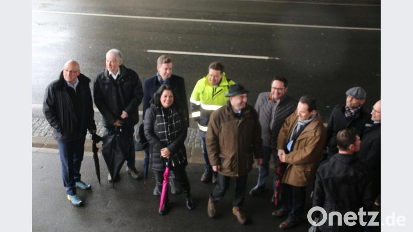 Polit-Ausflug mit Bayerns Wirtschaftsminister Hubert Aiwanger (mit Hut). Bild: jrh