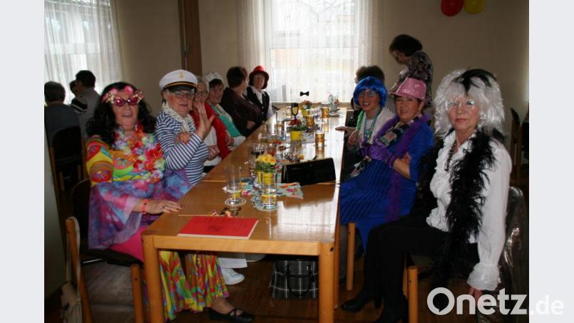 Lustig ging&#039;s beim Frauenbund-Fasching zu. Bild: fpoz