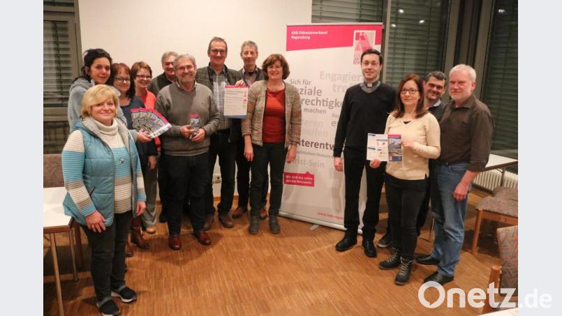 Die KAB-Dözesanleitung fordert die Abschaffung der Umsatzsteuer auf fair gehandelte Produkte. Bild: Kunz