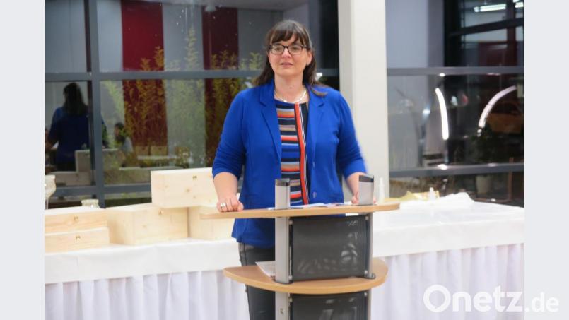 Bezirksvorsitzende Katja Meidenbauer. Bild: jzk