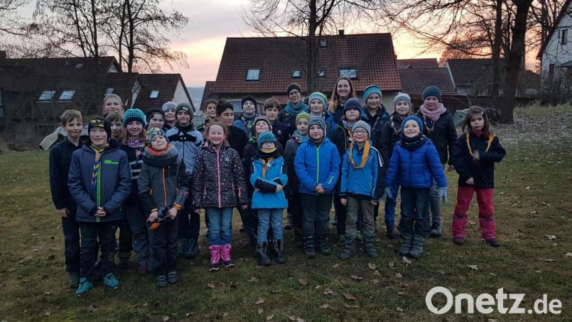 Die Teilnehmer der Ritterakademie der Pfadfinder vom Stamm Graf Gebhard. Bild: sgg
