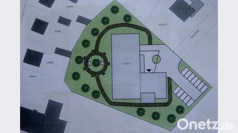 Lageplan und Bebauungskonzept für den Neubau eines Pflegeheims (Bilder: BAUART GmbH, Architekten + Stadtplaner) Bild: Schönberger, Ferdinand [fsb]